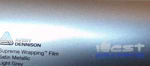 Avery dennison supreme wrapping film satin metallic light grey bj0890001